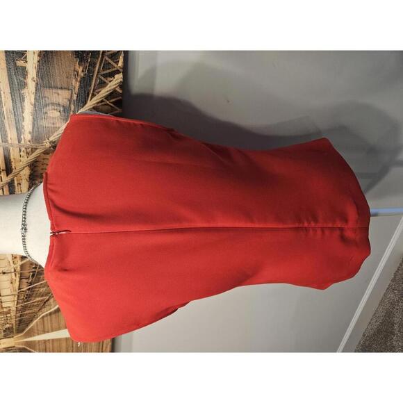 Elegant Doncaster Red Blouse - Size 6 - Picture 4 of 7